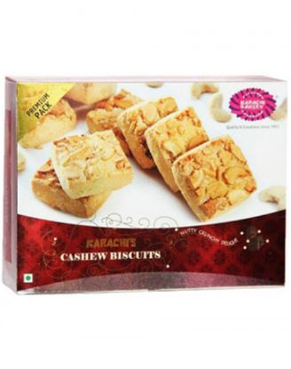 Picture of Karachi Bakery premium Cashew Biscuit 400 Grams