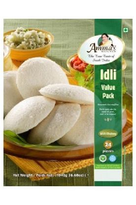 Picture of Amma/'s Kitchen Idli Value Pack With Chutney 24 Pc