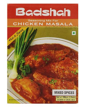 Picture of Badshah Chicken Masala Hot & Spicy 100 Grams