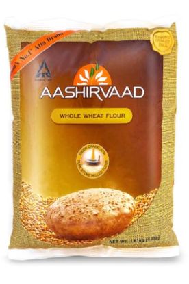 Picture of Aashirvaad Whole Wheat Flour 10 Lbs