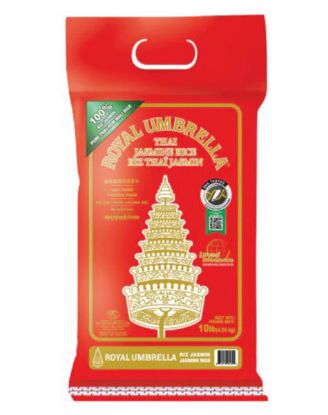 Picture of Royal Umbrella Thai Jasmine Rice 10 Lbs