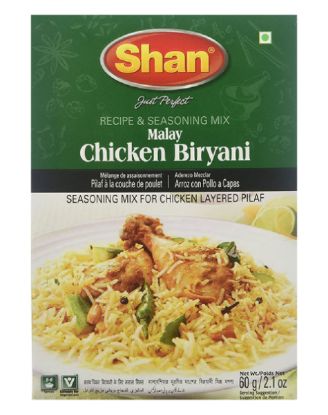 Picture of Shan Malay Chicken Biryani Masala 60 Grams