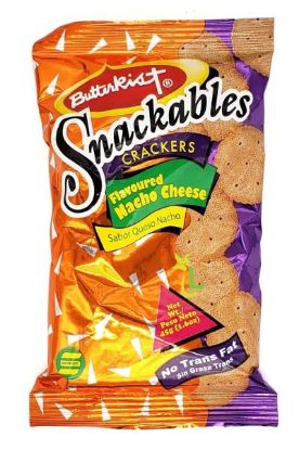 Picture of Butterkist Snackables Nacho Cheese Crackers 45 Grams