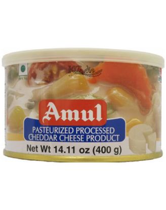 Picture of Amul Cheddar Cheese Can 400 Grams