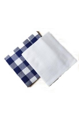 Picture of Cotton King Striped Cotton Dish Cloths 2 Pc