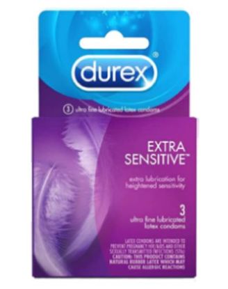 Picture of Durex Extra Sensitive Condoms 3 Pc