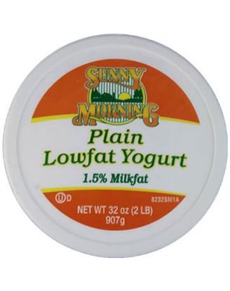 Picture of Sunny Morning Plain Lowfat Yogurt 32 Oz