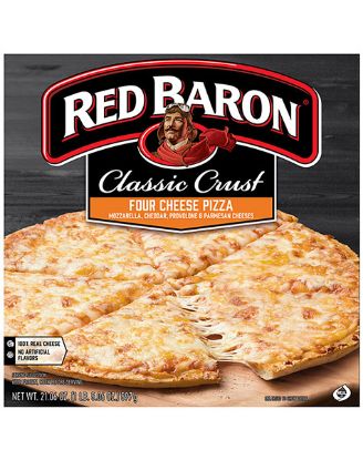 Picture of Red Baron Classic Crust Four Cheese Pizza 21.06 Oz