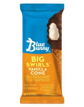 Picture of Blue Bunny Big Dipper Vanilla Cone 4.6 Oz