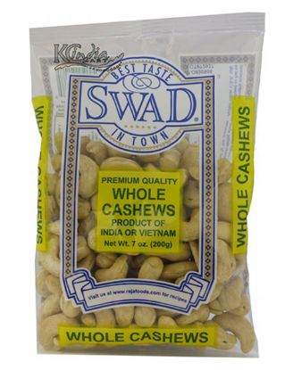 Picture of Swad Cashew Whole 7 Oz
