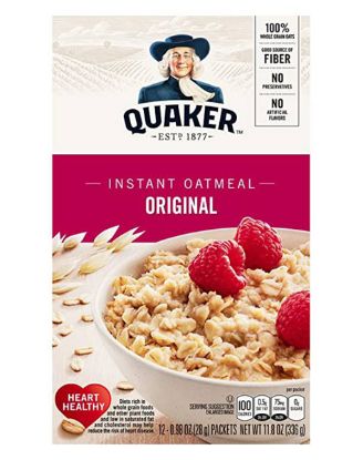 Picture of Quaker Instant Oatmeal Original 12 Oz