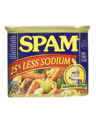 Picture of Spam 20 % Less Sodium Luncheon Meat 12 Oz