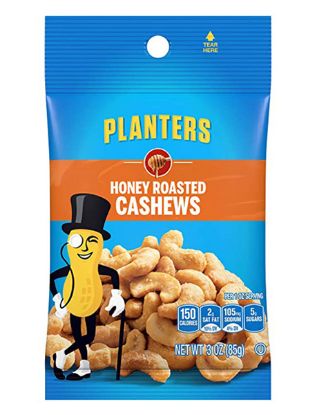Picture of Planters Honey Roasted Cashews Bag 3 Oz