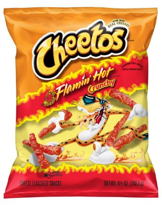 Picture of Cheetos Crunchy Hot 10 Oz