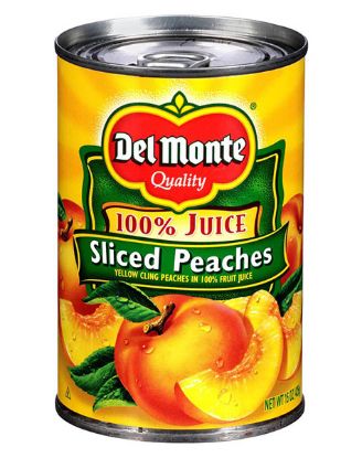 Picture of Del Monte Sliced Peaches 15 Oz