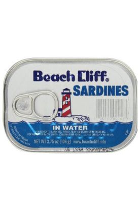 Picture of Beach Cliff Sardines In Soybean Oil 3.75 Oz