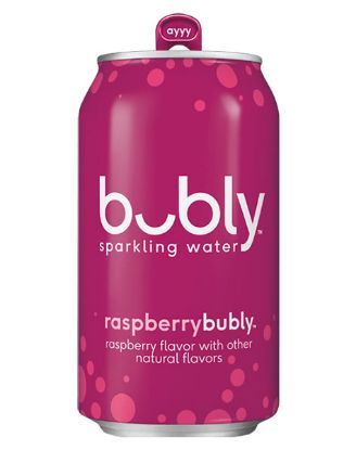 Picture of Bubly Raspberry Sparkling Water Can 12 Oz