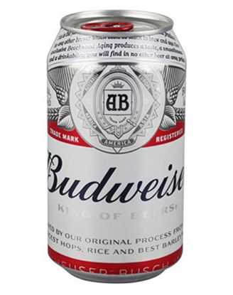 Picture of Budweiser Beer Cans 355 Ml
