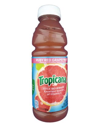 Picture of Tropicana Ruby Red Grapefruit Juice 15.2 Oz