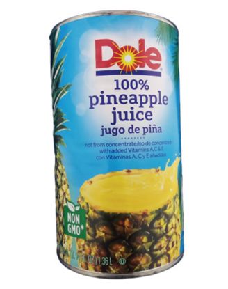 Picture of Dole Pineapple Juice Can 21.76 Oz