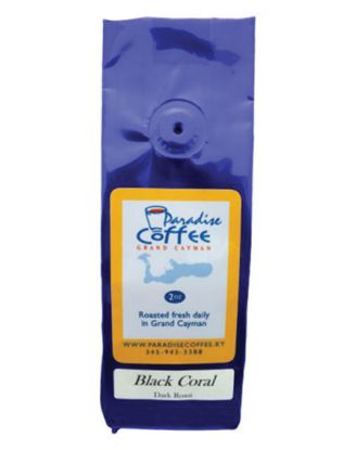 Picture of Paradise Coffee Black Coral Dark Roast Coffee 2 Oz