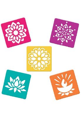 Picture of Made In India Rangoli Stencil Small 1 Pc