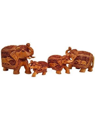 Picture of Made In India Samruddhi Hathi With Diya 1 Pc