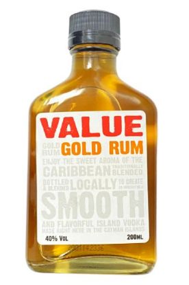 Picture of Value Gold Rum 200 Ml