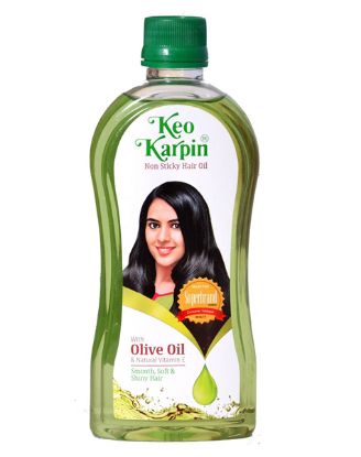 Picture of Keo Karpin Non Sticky Olive Hair Oil 300 Ml