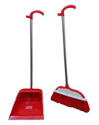 Picture of Flori Dustpan With Long Handle 2 Pc