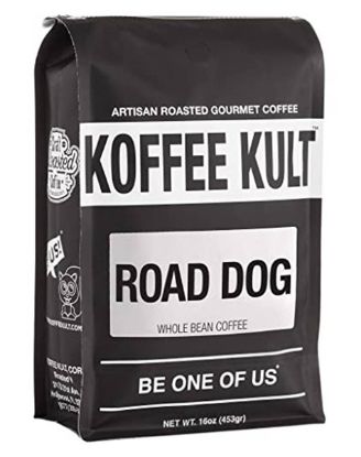 Picture of Koffee Kult Road Dog Coffee 16 Oz