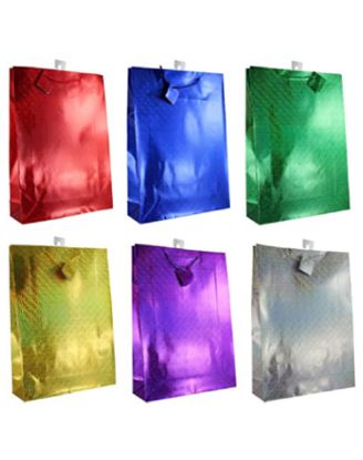 Picture of Paper Impression Hologram Gift Bag Jumbo 1 Pc