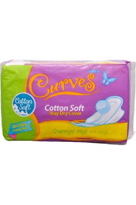 Picture of Curves Cotton Soft 10 Pads