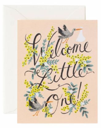 Picture of Premium Greetings Welcome Little One Card 1 Pk
