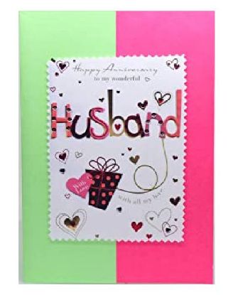 Picture of Premium Greetings Husband Card 1 Pk