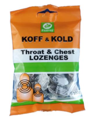 Picture of Fitzroy Throat And Chest Lozenges 100 Grams
