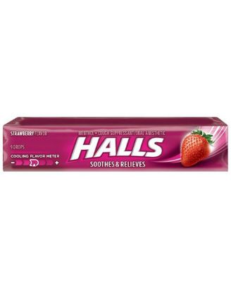Picture of Halls Strawberry Sticks 9 Sticks