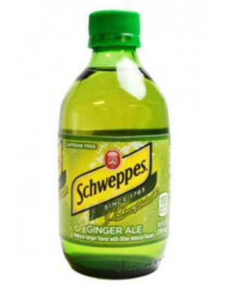 Picture of Schweppes Ginger Ale Bottle 10 Oz