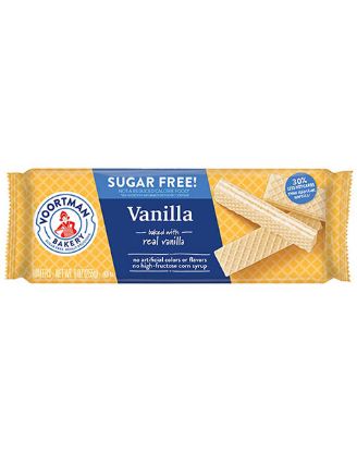 Picture of Voortman Vanilla Sugar Free Wafers 9 Oz