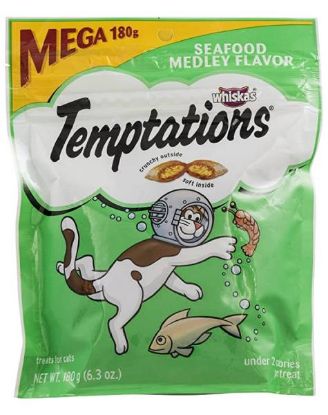 Picture of Whiskas Temptations Seafood Medley Flavor 85 Grams