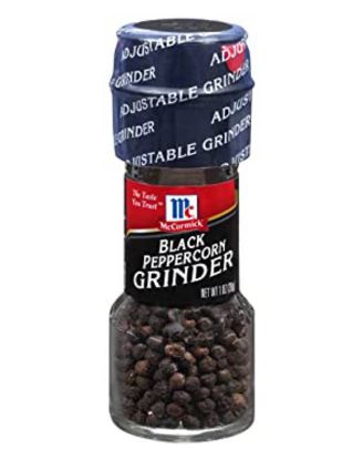Picture of Mc Cromick Black Peppercorn Grinder 1 Oz