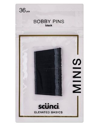 Picture of Scunci Basic Black Bobby Pins 36 Pc