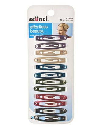 Picture of Scunci 4.5 Cm Clippies Ren 12 Pc