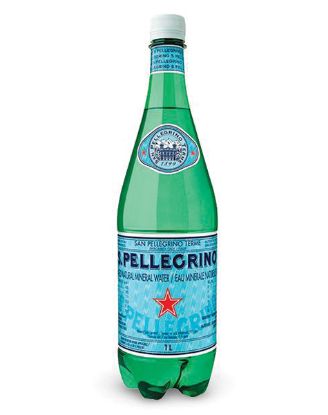 Picture of San Pellegrino Sparkling Glass Bottle 1 Litre