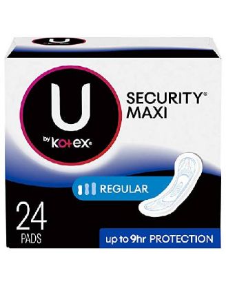 Picture of Kotex Maxi Pads Reg 24 Pads