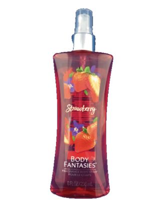 Picture of Body Fantasies Strawberry Body Spray 8 Oz
