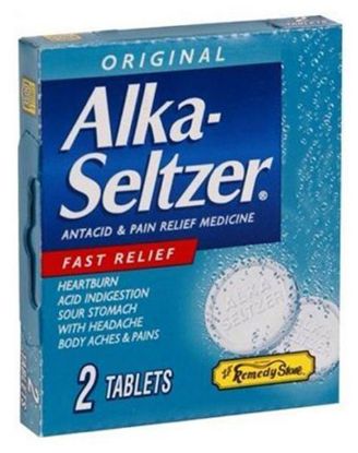 Picture of Alka Seltzer Effervescent Tablets 2 Pc