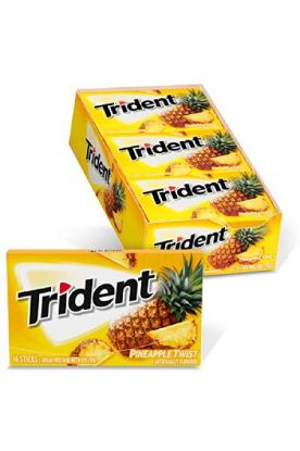 Picture of Trident Pineapple Twist 14 Sticks