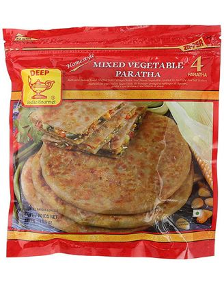 Picture of Deep Mixed Vegetable Paratha 4 Pc