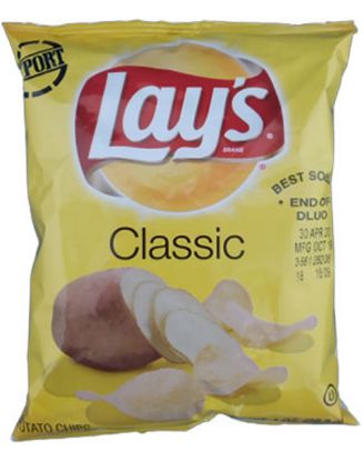 Picture of Lay/'s Classic Regular Potato Chips 15 Oz